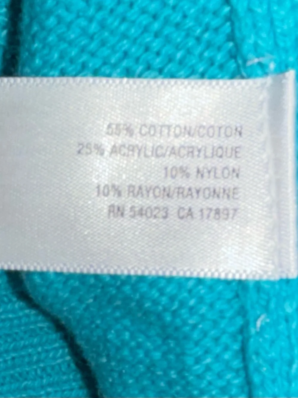 Old Navy Bright Turquoise Crewneck Sweater